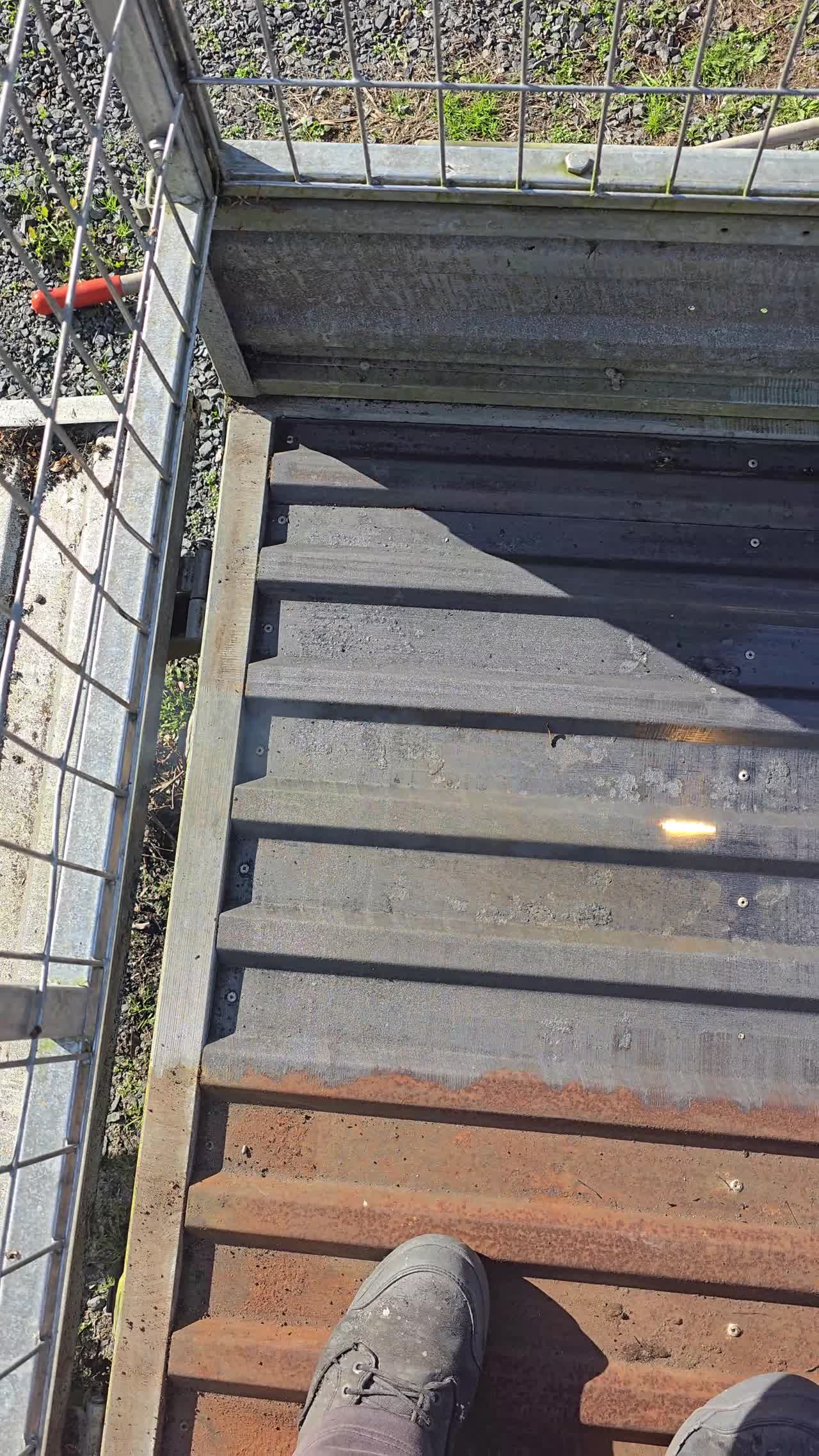 After — stripped to bare metal in profile