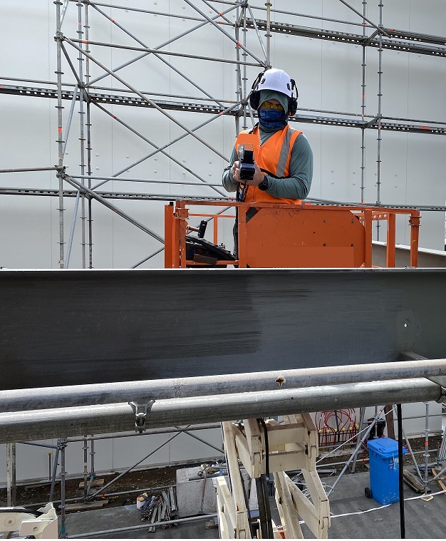 Mobile laser blasting deployment
